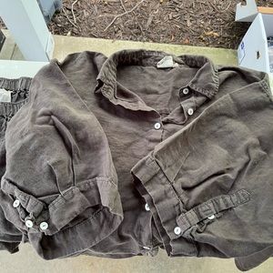 Deiji studio short set